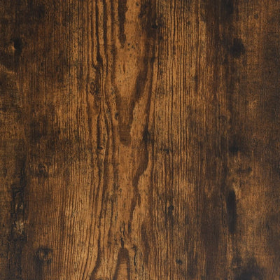 Desk Smoked Oak 90x45x76 cm Engineered Wood