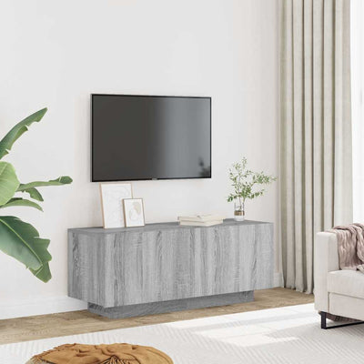 TV Cabinet Grey Sonoma 100x35x40 cm Engineered Wood