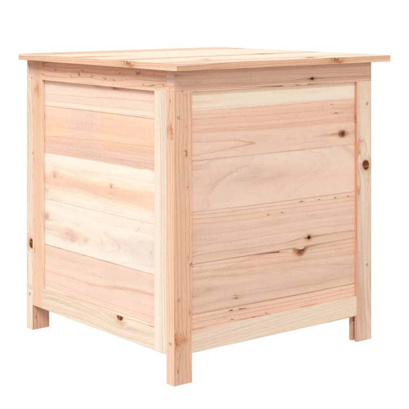 Outdoor Cushion Box 50x50x56 cm Solid Wood Fir