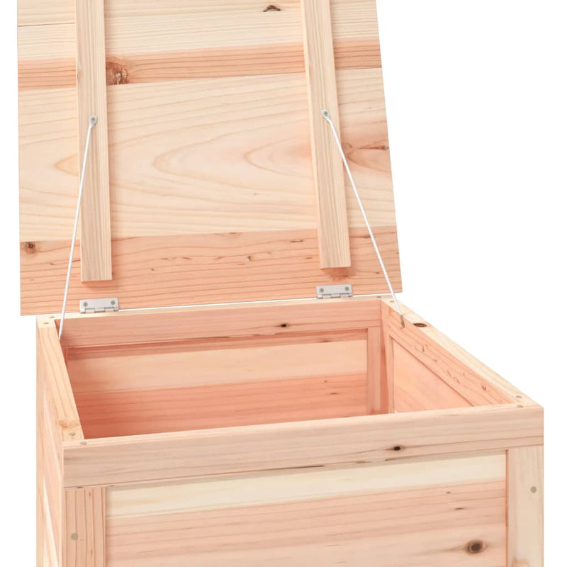 Outdoor Cushion Box 50x50x56 cm Solid Wood Fir