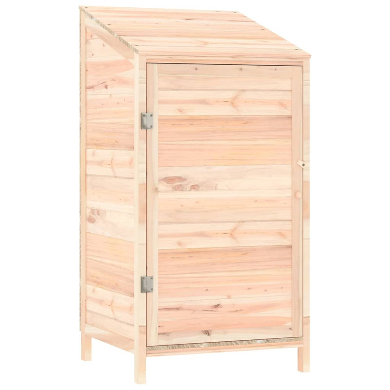 Garden Shed 55x52x112 cm Solid Wood Fir