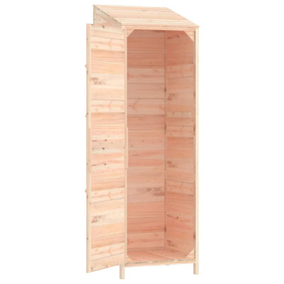 Garden Shed 55x52x174.5 cm Solid Wood Fir