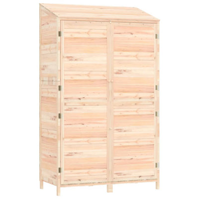 Garden Shed 102x52x174.5 cm Solid Wood Fir