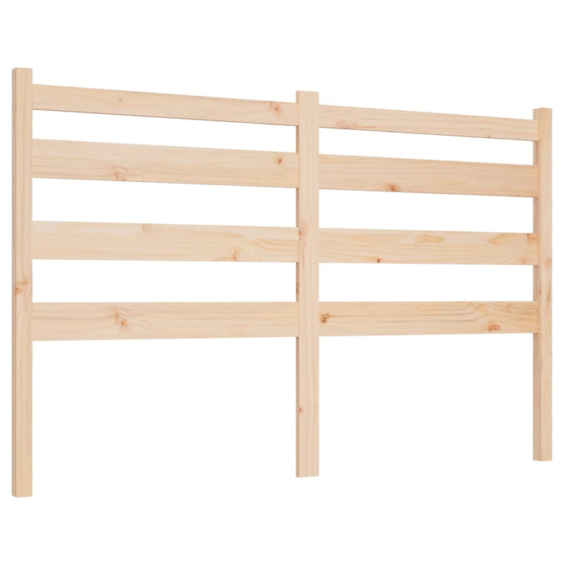 Bed Headboard 186 cm Solid Wood Pine