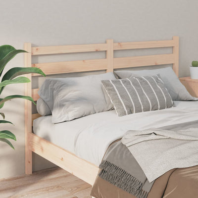 Bed Headboard 186 cm Solid Wood Pine