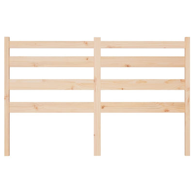 Bed Headboard 186 cm Solid Wood Pine