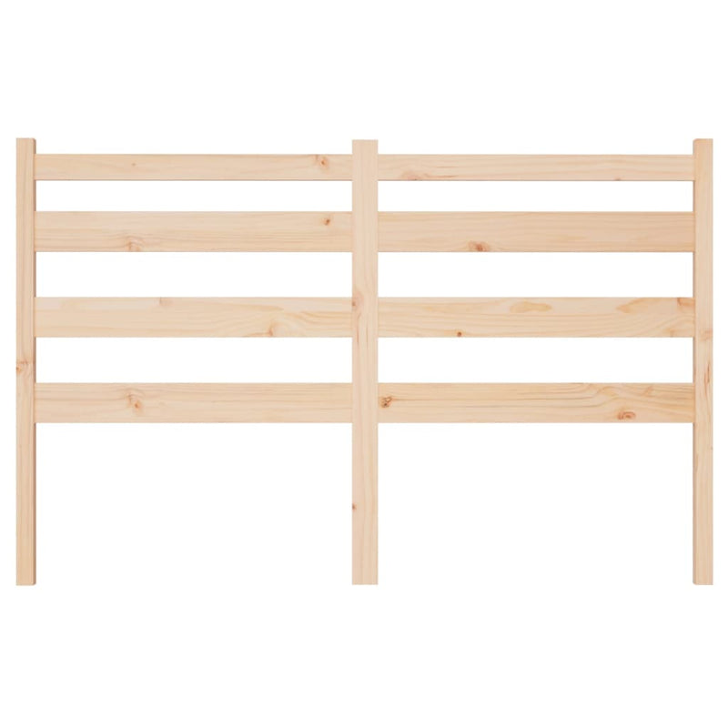 Bed Headboard 186 cm Solid Wood Pine