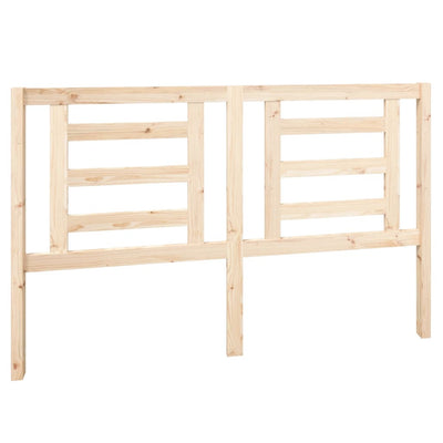 Bed Headboard 156 cm Solid Wood Pine