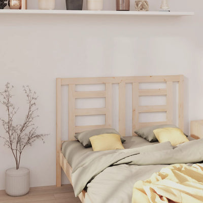 Bed Headboard 156 cm Solid Wood Pine