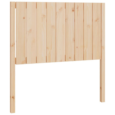 Bed Headboard 95.5 cm Solid Wood Pine