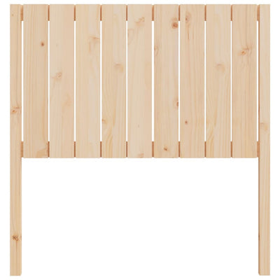 Bed Headboard 95.5 cm Solid Wood Pine