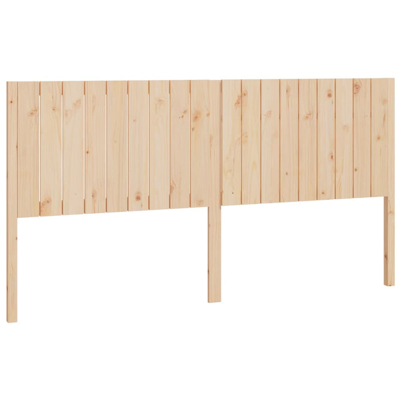 Bed Headboard 185.5 cm Solid Wood Pine