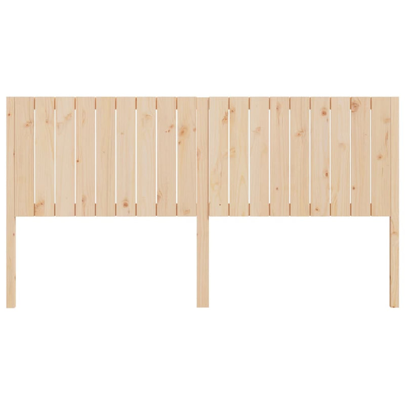 Bed Headboard 185.5 cm Solid Wood Pine