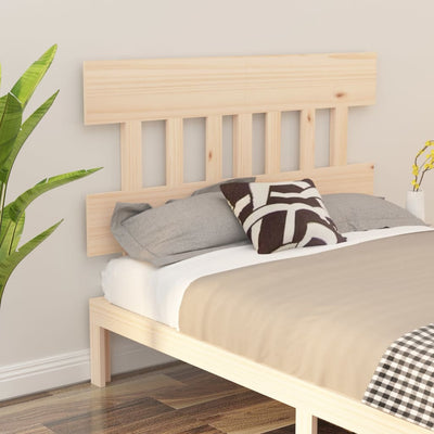 Bed Headboard 138.5 cm Solid Wood Pine