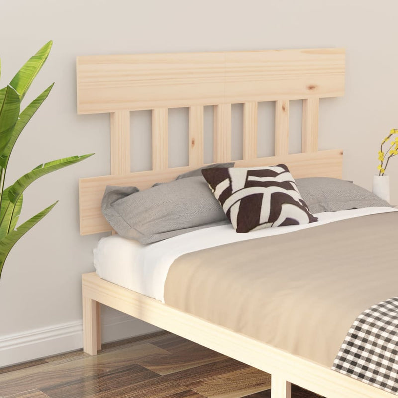 Bed Headboard 183.5 cm Solid Wood Pine