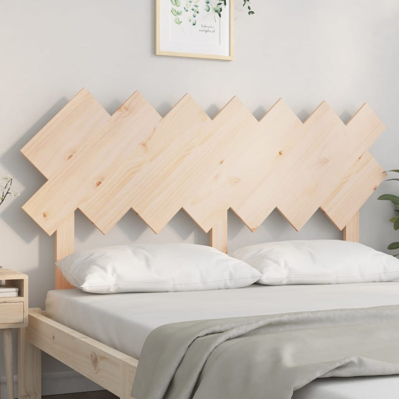 Bed Headboard 151.5 cm Solid Wood Pine