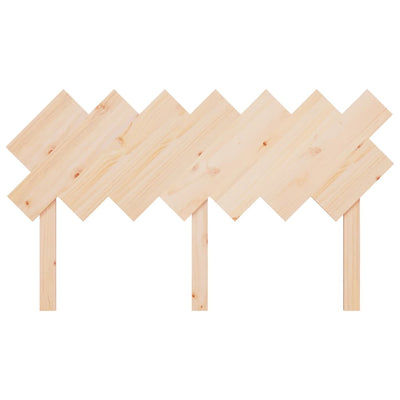 Bed Headboard 151.5 cm Solid Wood Pine