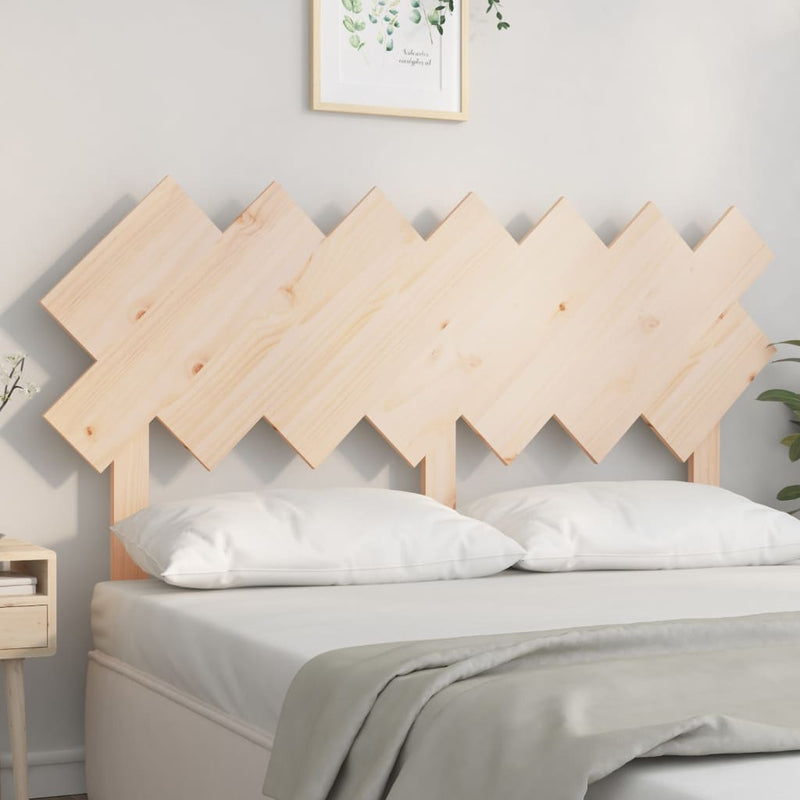 Bed Headboard 151.5 cm Solid Wood Pine