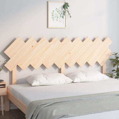 Bed Headboard 178 cm Solid Wood Pine