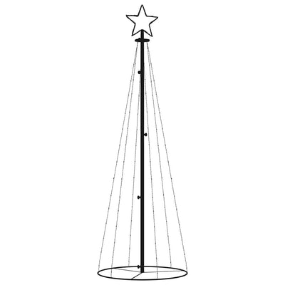 Christmas Cone Tree Warm White 108 LEDs 70x180 cm