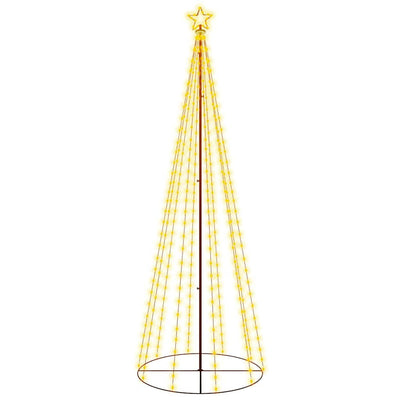 Christmas Cone Tree Warm White 310 LEDs 100x300 cm