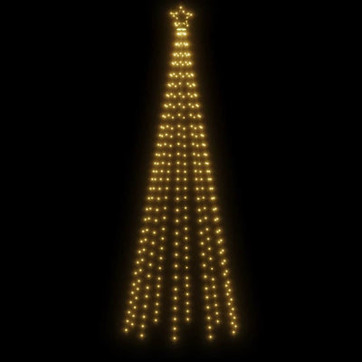 Christmas Cone Tree Warm White 310 LEDs 100x300 cm