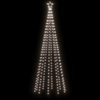 Christmas Cone Tree Cold White 310 LEDs 100x300 cm