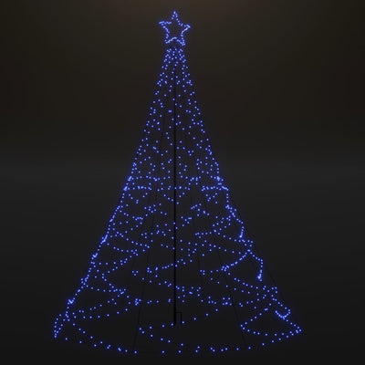 Christmas Tree with Spike Blue 1400 LEDs 500 cm