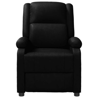 Massage Chair Black Faux Leather