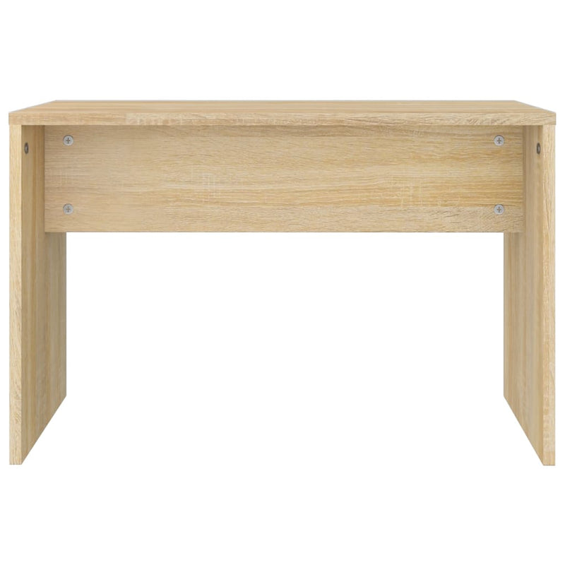 Dressing Stool Sonoma Oak 70x35x45 cm Engineered Wood