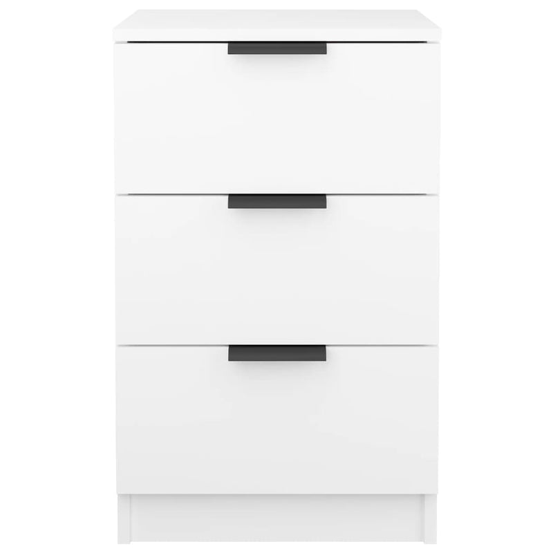 Bedside Cabinets 2 pcs White 40x36x65 cm