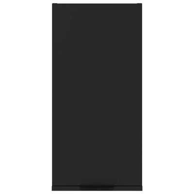 Wall-mounted Bathroom Cabinet Black 32x20x67 cm