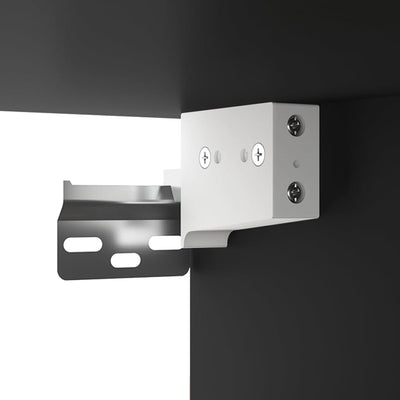 Wall-mounted Bathroom Cabinet Black 32x20x67 cm