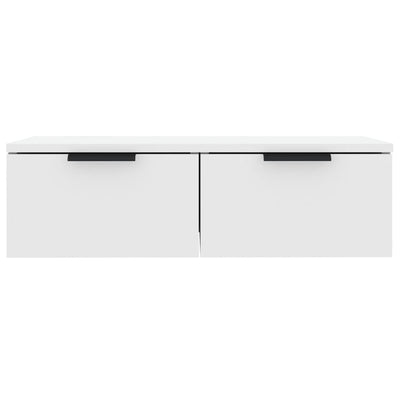 Wall Cabinet White 68x30x20 cm Engineered Wood