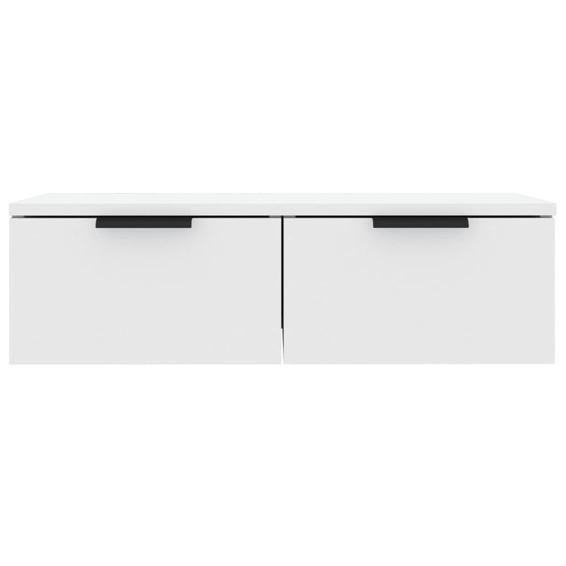 Wall Cabinet White 68x30x20 cm Engineered Wood