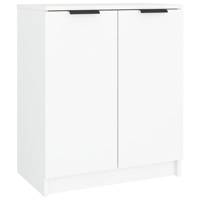 Shoe Cabinet White 59x35x70 cm Engineered Wood