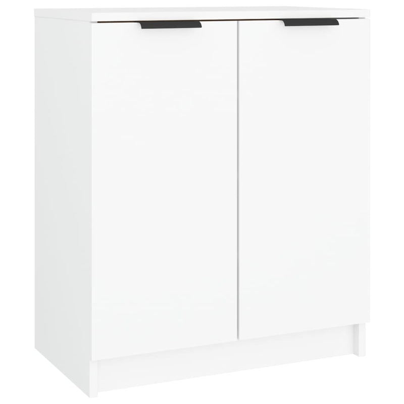 Shoe Cabinet White 59x35x70 cm Engineered Wood