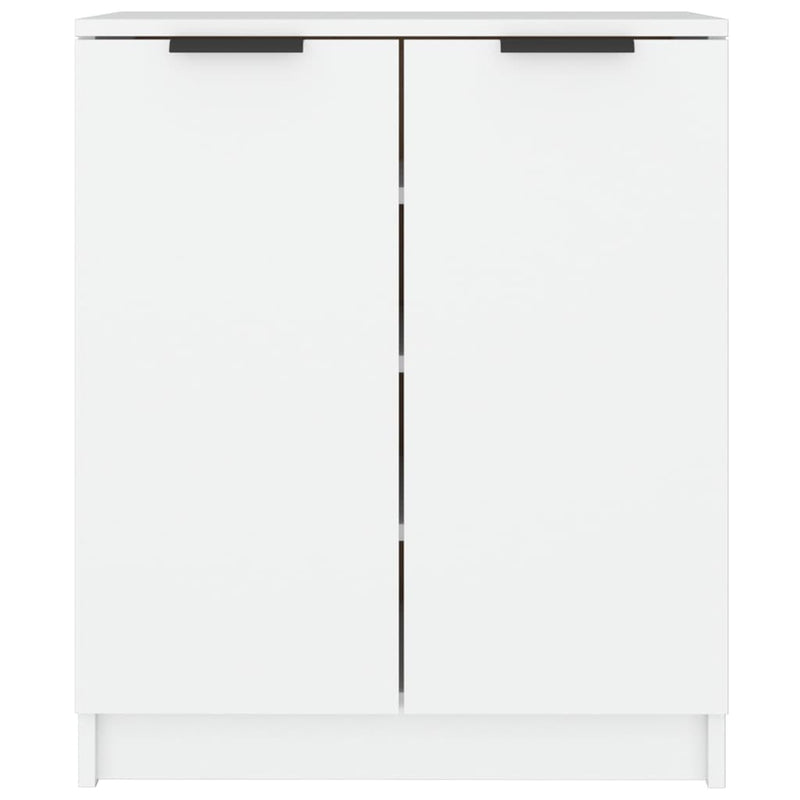 Shoe Cabinet White 59x35x70 cm Engineered Wood