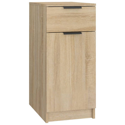 Desk Cabinet Sonoma Oak 33.5x50x75 cm Engineered Wood