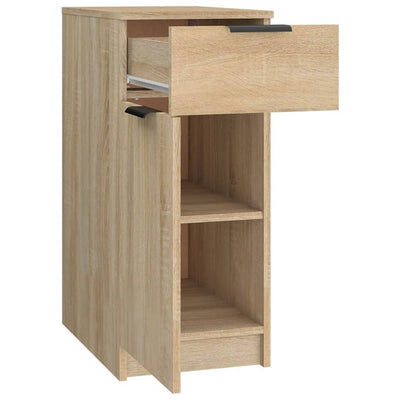 Desk Cabinet Sonoma Oak 33.5x50x75 cm Engineered Wood