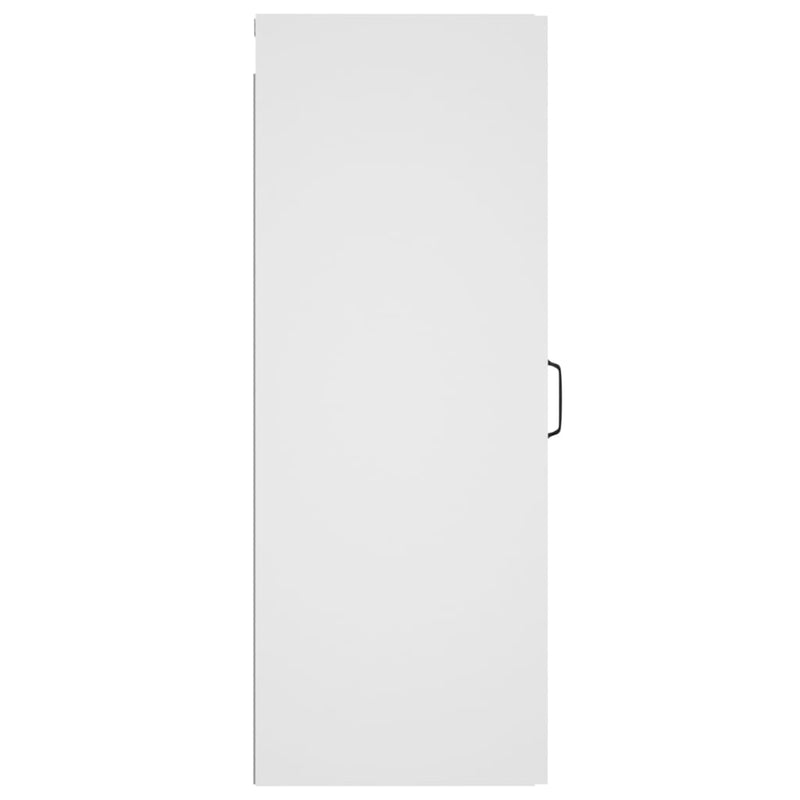 Hanging Wall Cabinet White 34.5x34x90 cm Engineered Wood