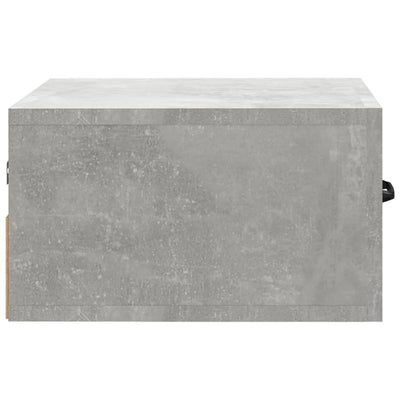 Wall-mounted Bedside Cabinets 2 pcs Concrete Grey 35x35x20 cm