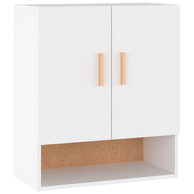 Wall Cabinet White 60x31x70 cm Engineered Wood