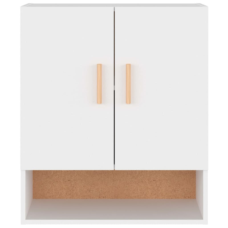 Wall Cabinet White 60x31x70 cm Engineered Wood