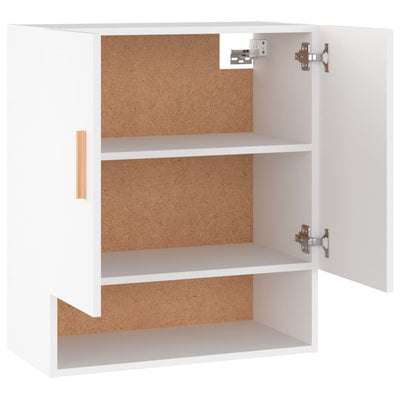 Wall Cabinet White 60x31x70 cm Engineered Wood