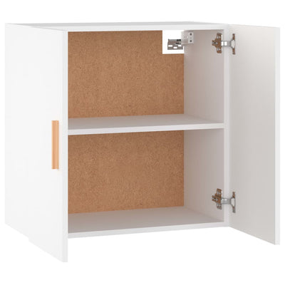 Wall Cabinet White 60x30x60 cm Engineered Wood