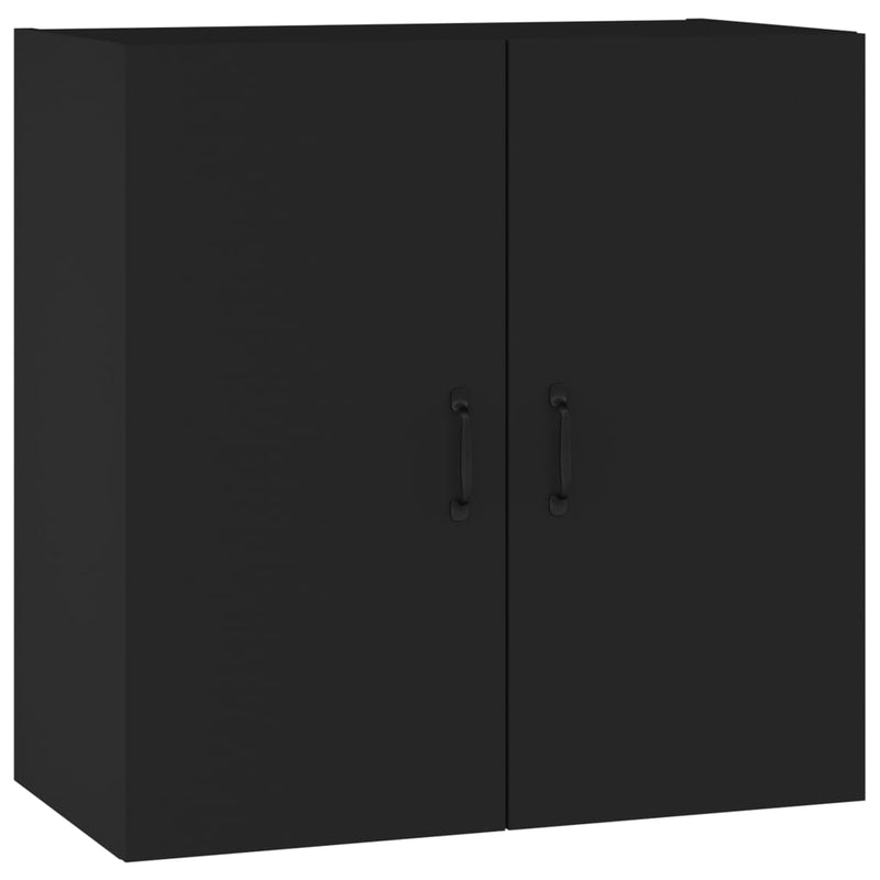 Wall Cabinet Black 60x31x60 cm Engineered Wood