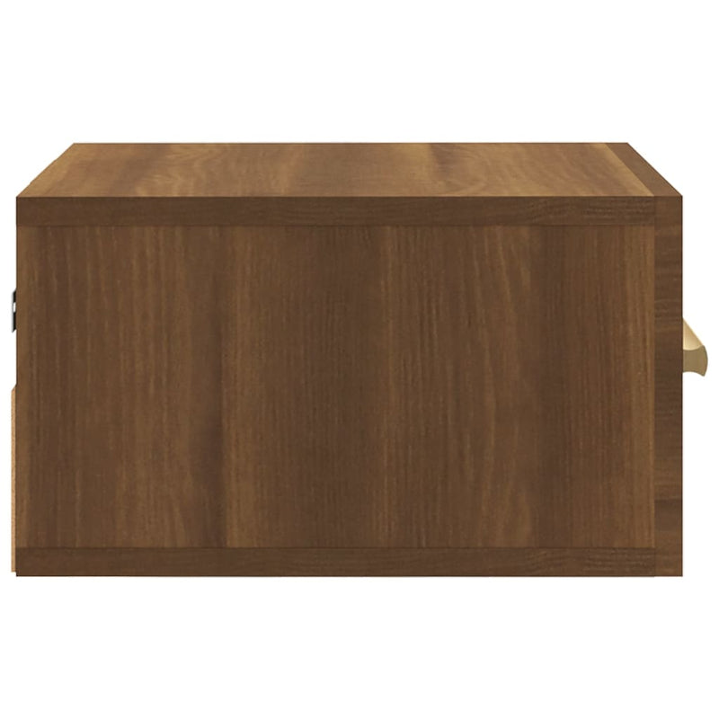 Wall-mounted Bedside Cabinets 2 pcs Brown Oak 35x35x20 cm