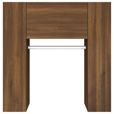 Hallway Cabinet Brown Oak 97.5x37x99 cm Engineered Wood