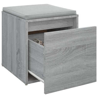 Box Drawer Grey Sonoma 40.5x40x40 cm Engineered Wood